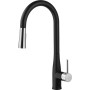 Змішувач Deante Liquorice BDH B720 хром/чорна латунь