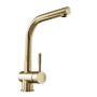 Змішувач Globalo Lobio Light Gold Brass/Pvd