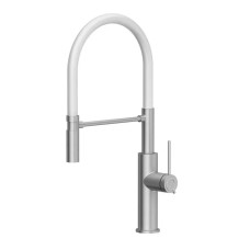 Кран Quadron Gemma Q Line 3623501BSWH Білий матовий сталевий кран