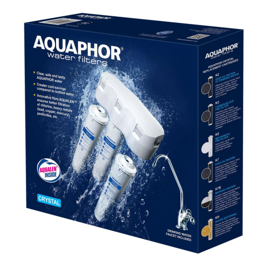 Система фільтрації води Aquaphor Crystal AH Silver