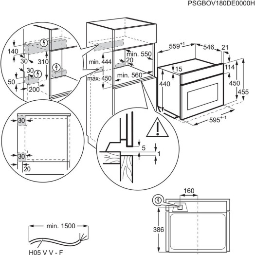 Мікрохвильова піч Electrolux EVM8E08Z Grill