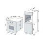 Духовка електрична Amica EB65212 Fine Silver-black
