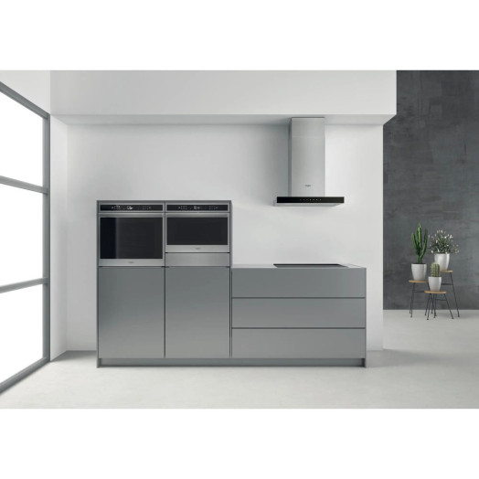 Електрична духовка Whirlpool W6 4PS1 OM4 PW Collection Конвекційний Термозонд Сріблясто-чорний