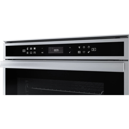 Електрична духовка Whirlpool W6 4PS1 OM4 PW Collection Конвекційний Термозонд Сріблясто-чорний