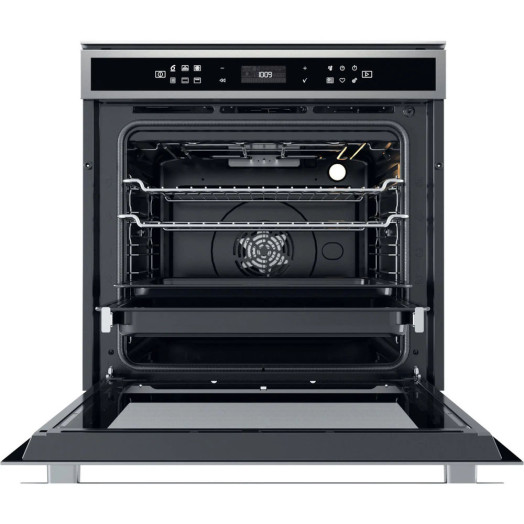 Електрична духовка Whirlpool W6 4PS1 OM4 PW Collection Конвекційний Термозонд Сріблясто-чорний