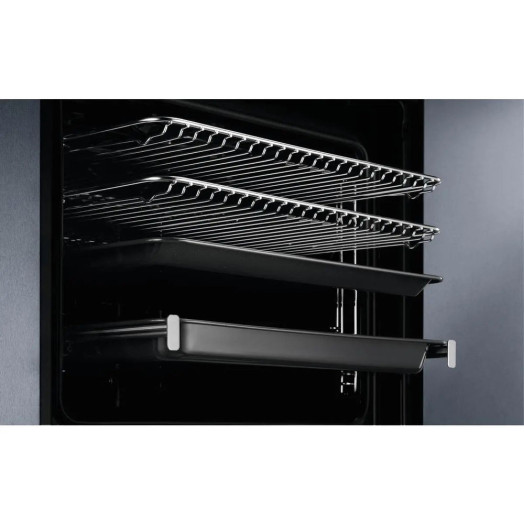 Electrolux 900 SteamPro EOA9S31CX Електрична парова духовка Конвекційний термозонд Пульт дистанційного керування Чорно-сталевий