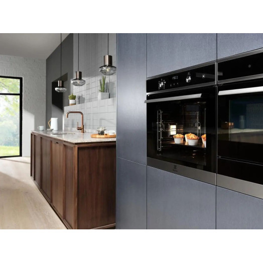 Електрична пароварка Electrolux 600 SteamBake EOD3C70TK чорна