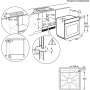 Електрична духовка Electrolux 700 SenseCook EOE7C31Z Конвекційний термозонд чорний