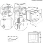 Електрична парова духовка Electrolux 800 SteamBoost EOB7S31Z Термоконвекційний термозонд чорний