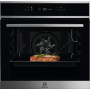 Електрична духовка Electrolux 700 SenseCook EOE7P31X Конвекційний термозонд Чорно-сталевий