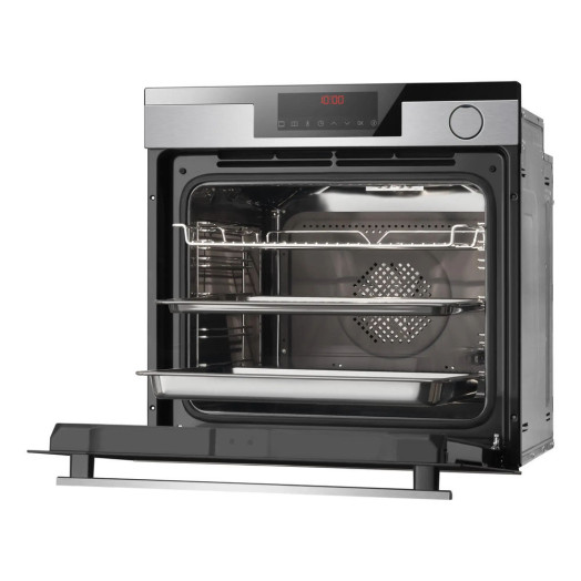Електрична пароварка Amica ED57369XA+ X-Type Steam Convection Silver-black