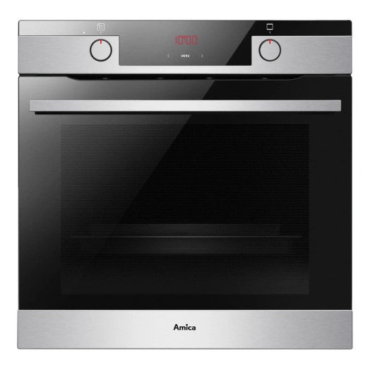 Електрична пароварка Amica ED37619X X-Type Steam Convection Silver-black