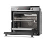 Електрична пароварка Amica ED37619X X-Type Steam Convection Silver-black