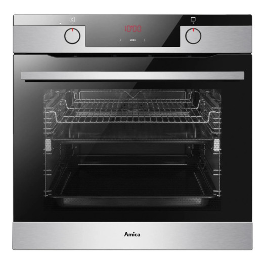 Електрична пароварка Amica ED37619X X-Type Steam Convection Silver-black
