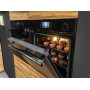 Електрична пароварка Amica ED87389BA+ X-Type Steam Convection Thermoprobe Remote Control Black