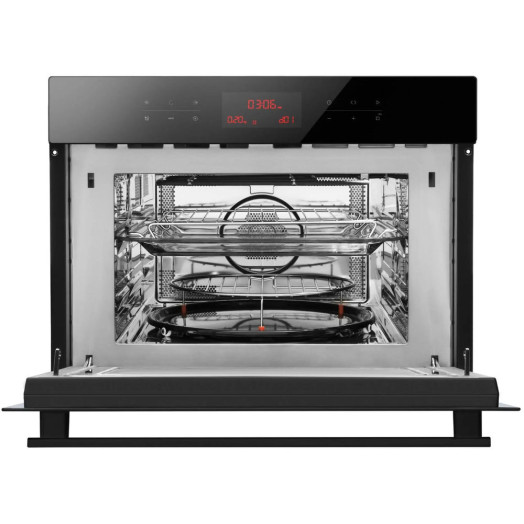 Духовка з мікрохвильовкою Amica AMMB44E2GCB X-Type Convection Black