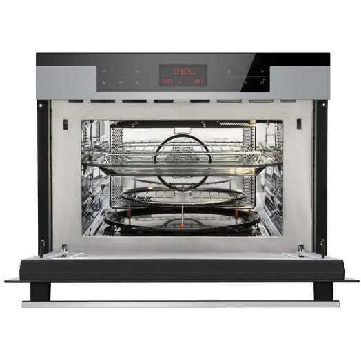 Духовка з мікрохвильовкою Amica AMMB44E2GCI X-Type Convection Silver-black
