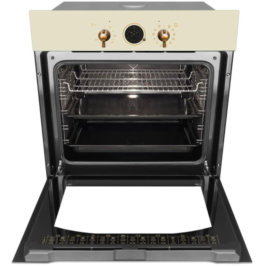 Духовка електрична Amica ED17319W Retro Convection Ivory