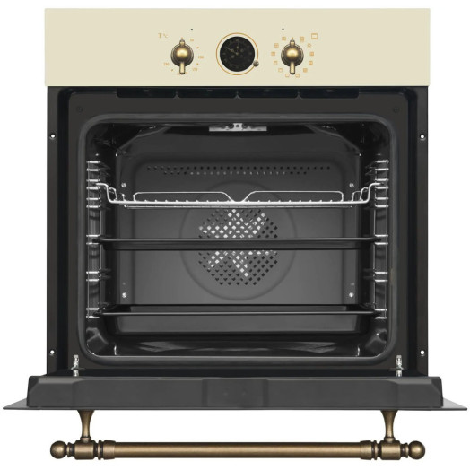 Духовка електрична Amica ED17319W Retro Convection Ivory