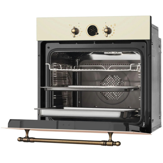 Духовка електрична Amica ED17319W Retro Convection Ivory