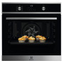 Electrolux 600 SteamBake EOD6P77WX Електрична парова духовка Конвекційний термозонд Пульт дистанційного керування сріблясто-чорний