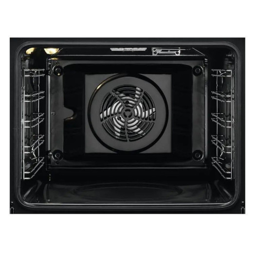 Electrolux 600 SteamBake EOD6P77WX Електрична парова духовка Конвекційний термозонд Пульт дистанційного керування сріблясто-чорний