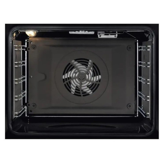 Electrolux 600 SteamBake EOD6C77WX Електрична парова духовка Конвекційний термозонд Пульт дистанційного керування Чорно-сталевий