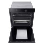 Пульт дистанційного керування Samsung Infinite Line NV75T8979RK Dual Cook, електрична парова духовка, конвекційний термозонд, чорний