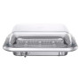 Пульт дистанційного керування Samsung Infinite Line NV75T8979RK Dual Cook, електрична парова духовка, конвекційний термозонд, чорний