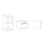 Електрична піч Haier I-Message 2 HWO60SM2B3BH Convection Remote Control Black