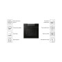 Електрична піч Haier I-Message 2 HWO60SM2B3BH Convection Remote Control Black