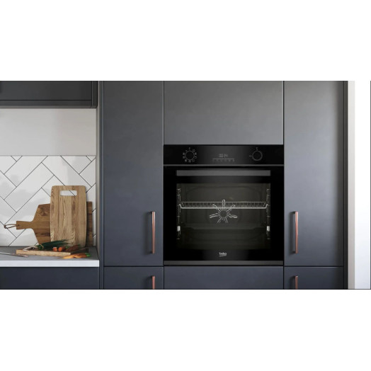 Електрична духовка Beko BBIM13300DXPSE b300 конвекція чорна