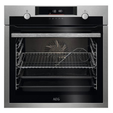 Духова шафа електрична AEG 7000 Sensecook BCE546360M Convection Thermometer Silver-black