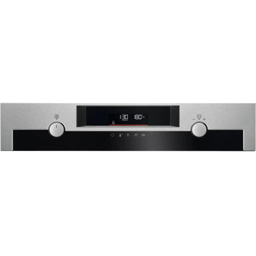 Духова шафа електрична AEG 7000 Sensecook BCE546360M Convection Thermometer Silver-black