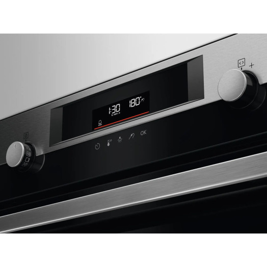 Духова шафа електрична AEG 7000 Sensecook BCE546360M Convection Thermometer Silver-black