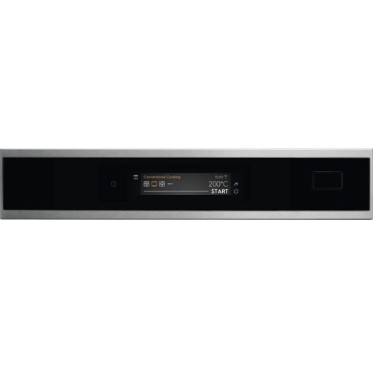Electrolux 700 SteamCrisp Електрична пароварка EOC9P31WX Конвекційний термозонд Пульт дистанційного керування Чорно-сталевий
