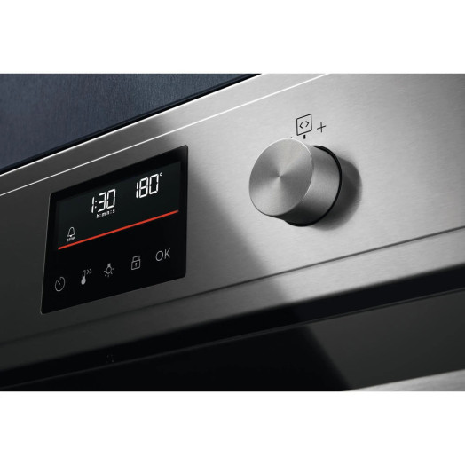 Electrolux 600 SurroundCook EOF4P56X Електрична духовка з конвекцією Чорна нержавіюча сталь