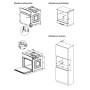 Духовка електрична Amica ES37519 Fine Convection Black