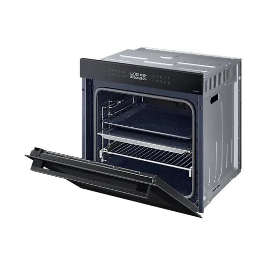 Samsung NV7B4245VAK Dual Cook Електрична парова духовка з конвекцією Пульт дистанційного керування Чорне скло