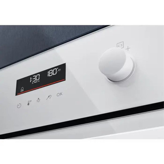 Електрична пароварка Electrolux 700 SteamCrisp EOC6P77V Конвекційний термозонд білий