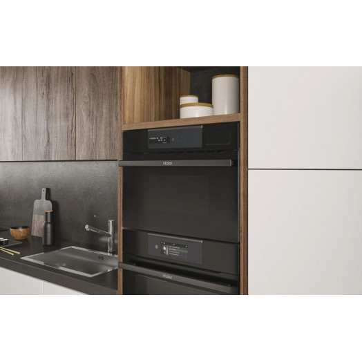 Електрична пароварка Haier I-Message Steam 4 HWO45NM4SXB1Q Convection Black