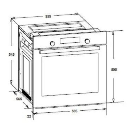 Духовка електрична MPM 63-BO-12T Convection Black