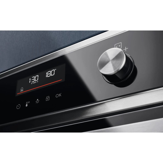 Електрична духовка Electrolux 600 SurroundCook EOF6P76BX Convection Black and Steel