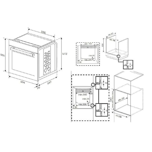 Електрична парова духовка Beko BBIS17300BMP b300 SteamAssisted Black