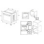 Електрична парова духовка Beko BBIS17300BMP b300 SteamAssisted Black
