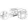 Електрична пароварка Electrolux 600 SteamBake EOD5H70BZ чорна