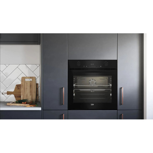 Електрична духовка Beko BBVM17400BCS bPro500 Split&Cook, конвекція чорна