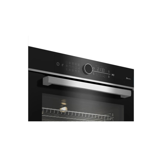 Beko BBIMM13400XMSWE bPro500 Пульт дистанційного керування для електричної духовки чорний