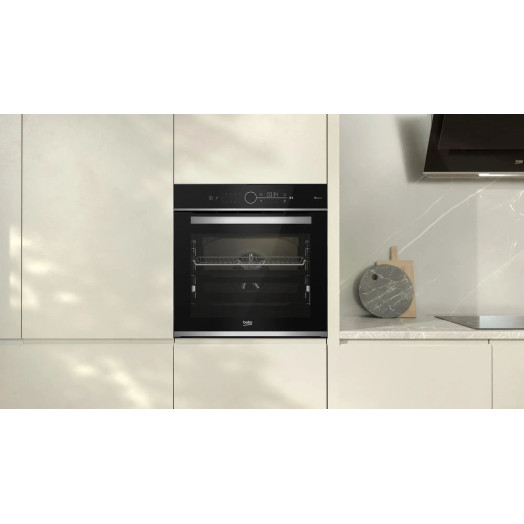 Beko BBIMM13400XMSWE bPro500 Пульт дистанційного керування для електричної духовки чорний