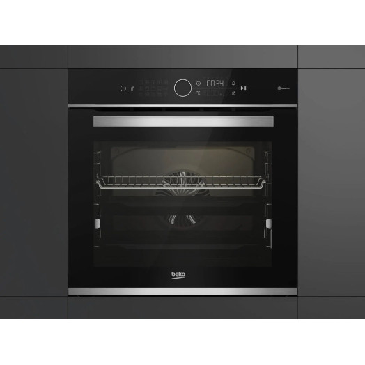 Beko BBIMM13400XMSWE bPro500 Пульт дистанційного керування для електричної духовки чорний